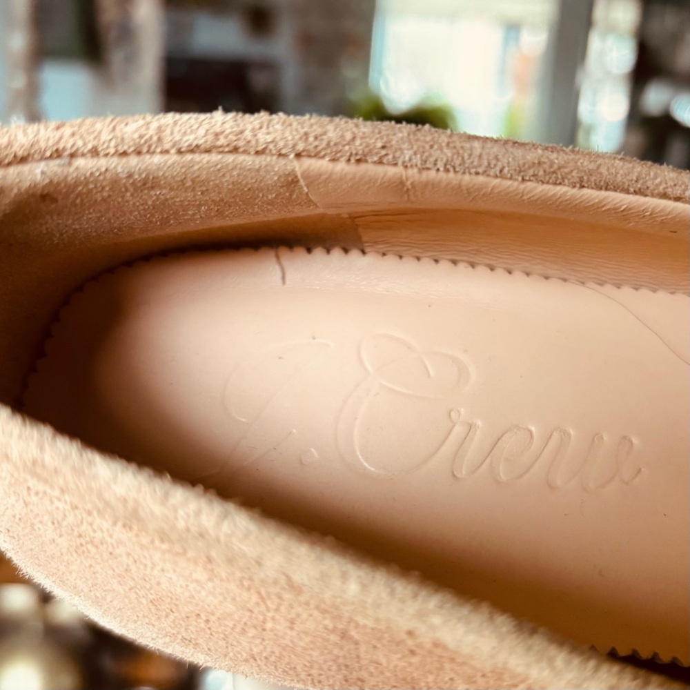 J. Crew Suede Leather Loafers - EUC - Picture 5 of 8